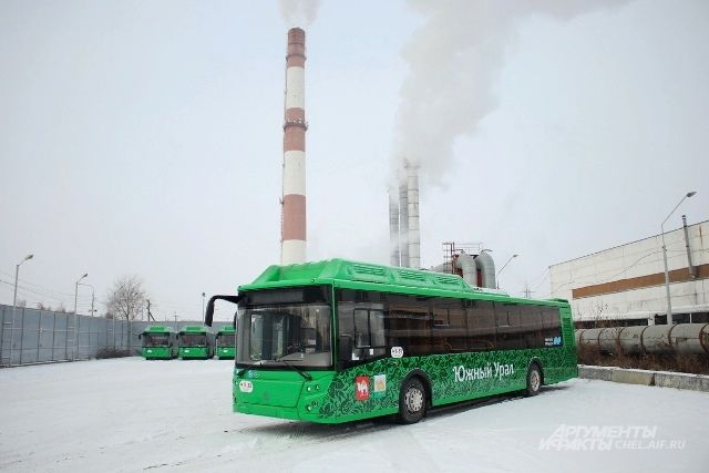 28 новых автобусов поступили в Челябинск