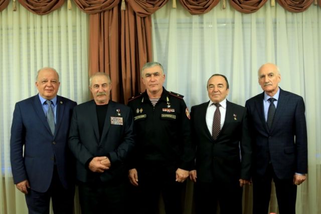 В Правительстве Дагестана прошла встреча с Героями России