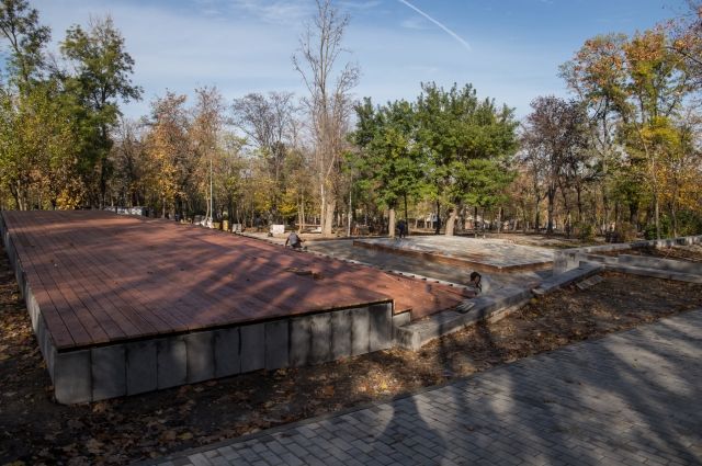 Парк Собино в Ростове снова не успели благоустроить в обещанный срок