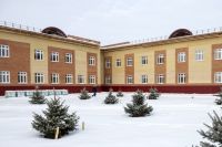 Строящийся в Омске интернат для инвалидов готов на 70%