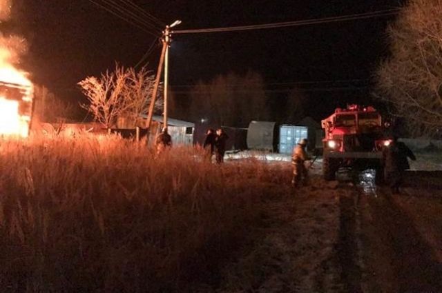 Мужчина погиб на пожаре в частном доме во Владимирской области