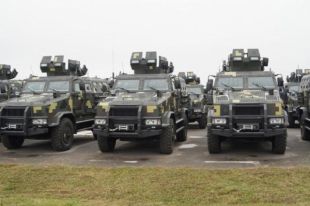 ВСУ получили партию бронированных автомобилей Козак-2.