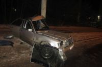 Молодой водитель Mersedes скончался в ДТП в Ижевске