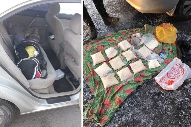 Под Тольятти в машине уроженца Иркутской области нашли 6,2 кг наркотиков