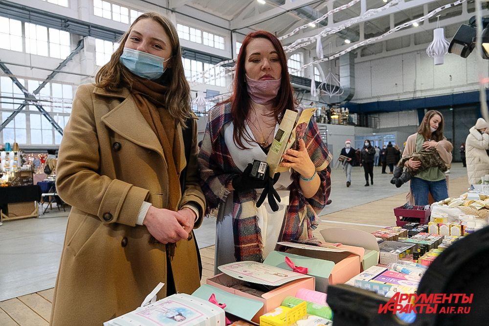 Новогодний фестиваль RED Market в Перми.