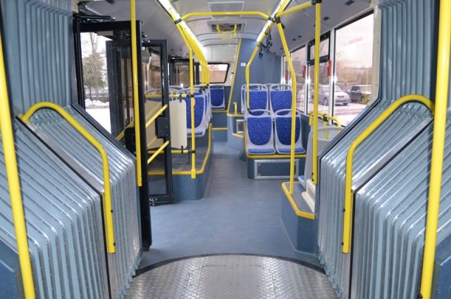 В Омск доставили 13 из 20 экологичных автобусов Volgabus