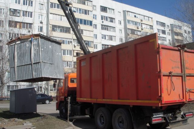 С улиц Ульяновска до конца года уберут три самовольно установленные будки