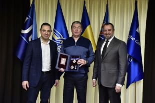 Олега Блохина наградили орденом Ярослава Мудрого.