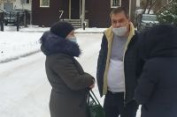 В суд Владимира Санкина пришли поддержать родственники.
