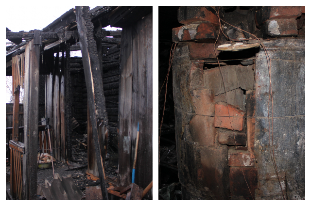 Дом под Ялуторовском, где погибли трое детей, загорелся из-за печи