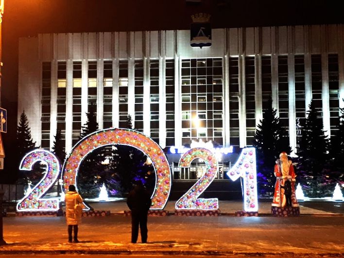 Новогодняя Тюмень, 2020-2021.