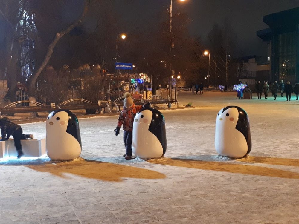 Новогодняя Тюмень, 2020-2021.