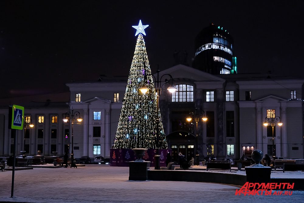 Новогодняя Пермь