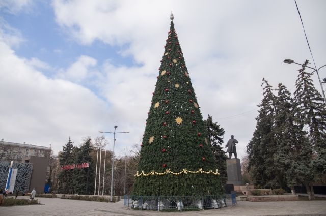 В Ростове состоится открытие главной городской елки