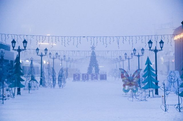 Арктическая новогодняя ночь ожидается по всей Иркутской области