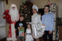 В семье Колышкиных Дед Мороз исполнил желания больших и маленких.