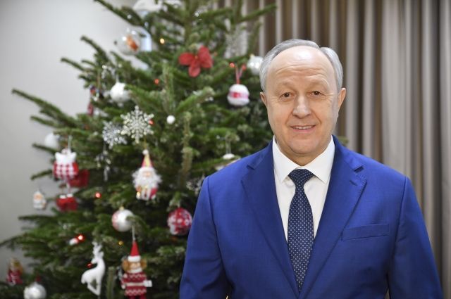 Валерий Радаев поздравил саратовцев с наступающим Новым годом