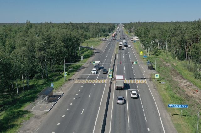 Схема движения изменится на трассе М-7 «Волга» в Нижегородской области