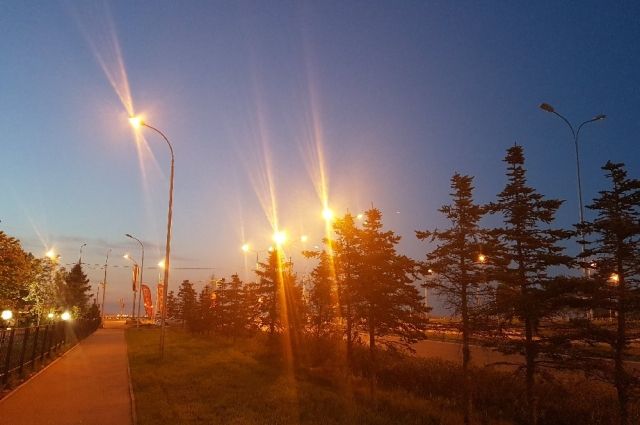 Во Владимире заменили 198 ламп уличного освещения