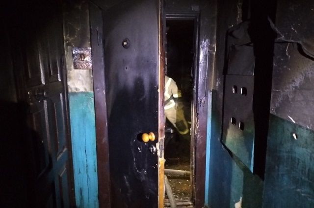 В Гусь-Хрустальном на пожаре в многоквартирном доме погибла женщина