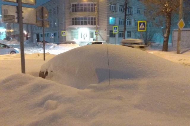 На Ульяновскую область надвигается снегопад