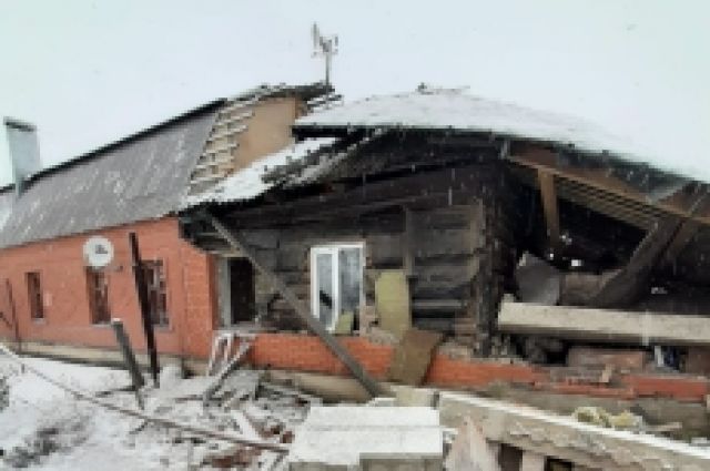 В Богородицке из-за обрушения дома погиб мужчина