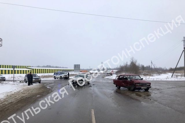 На автодороге «Тула- Белев» произошло ДТП