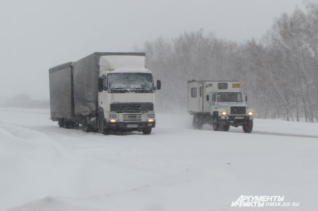 Запрет на движение фур по трассе М-5 в Челябинской области снят