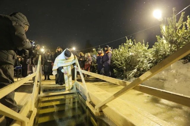В Самарской области разрешили Крещенские купания