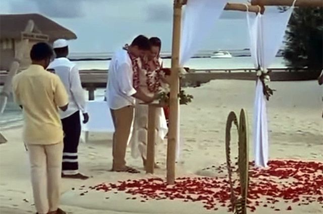 Свадьба Ольги Бузовой и Давида Манукяна на Мальдивах.