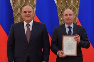 Михаил Мишустин и Андрей Дорофеев