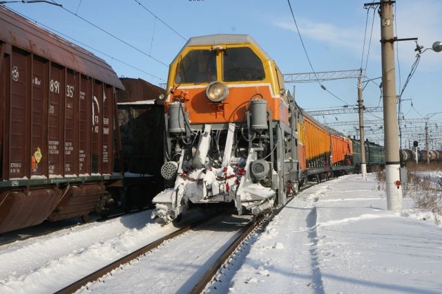 Cнегопад в двух областях не повлиял на движение поездов