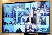 Заседание Совета по развитию гражданского общества и правам человека в режиме видеоконференции.