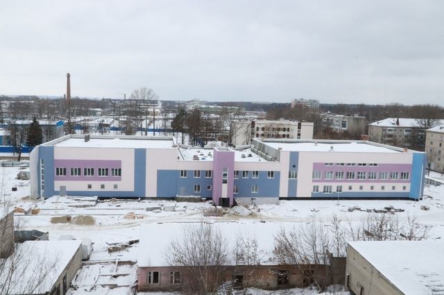 В Бежицком районе Брянска возвели здание нового спорткомплекса