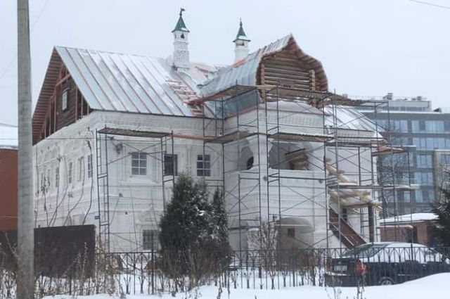 Палаты Олисова в Нижнем ремонтируют согласно проекту - госохранкультуры