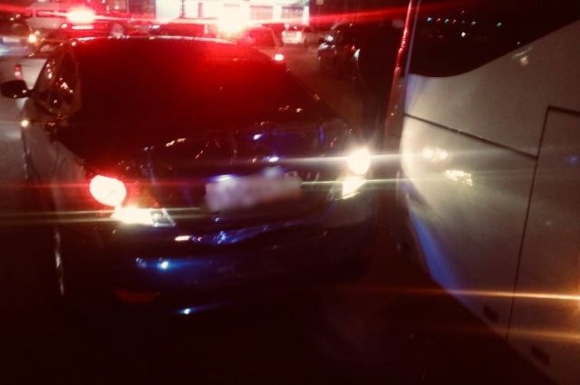 В Тольятти в ДТП автобуса и Hyundai Solaris пострадала малолетняя девочка