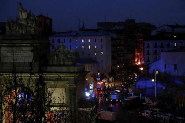 Число пострадавших при взрыве в Мадриде возросло до одиннадцати