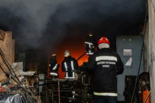 В Тернопольской области произошел пожар на складе воинской части