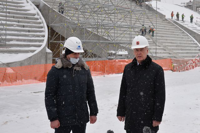 Собянин назвал сроки окончания реконструкции стадиона «Москвич»