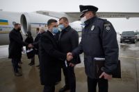 Пожар в харьковском доме престарелых: Зеленский прибыл на место трагедии