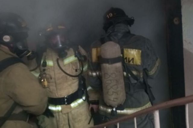 В Краснодаре в результате пожара в супермаркете погиб человек