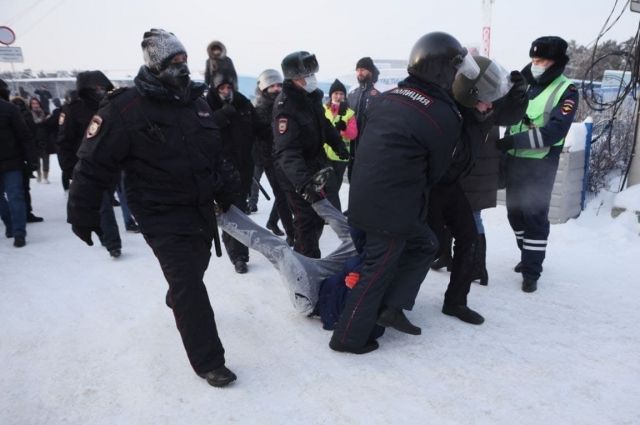 Акция протеста оппозиции состоялась в Челябинске