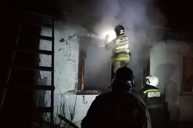 В Тульской области мужчина погиб при пожаре