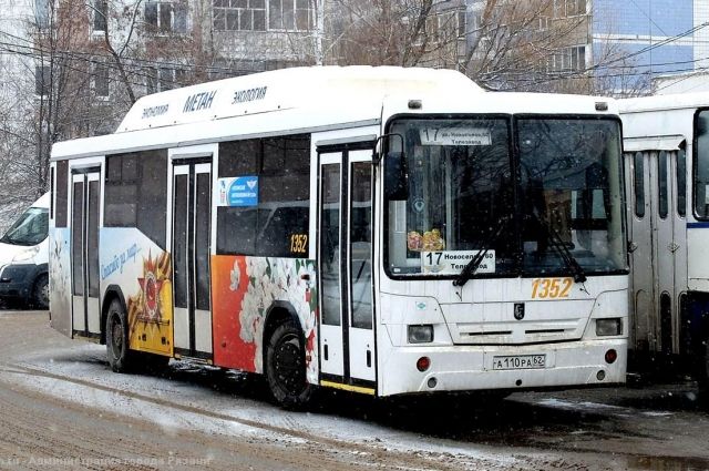 Маршрут №17 в Рязани будут обслуживать автобусы большого класса
