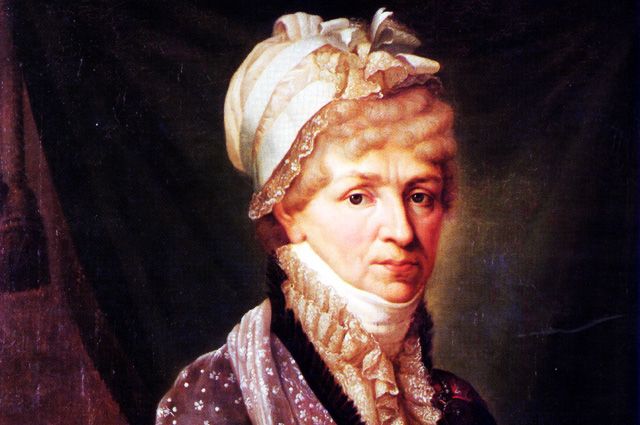 Княгиня Голицына на портрете работы Б.-Ш. Митуара (1810-е).