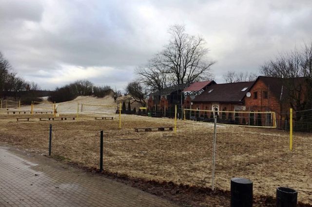 В Зеленоградске обустроят площадки для пляжного волейбола