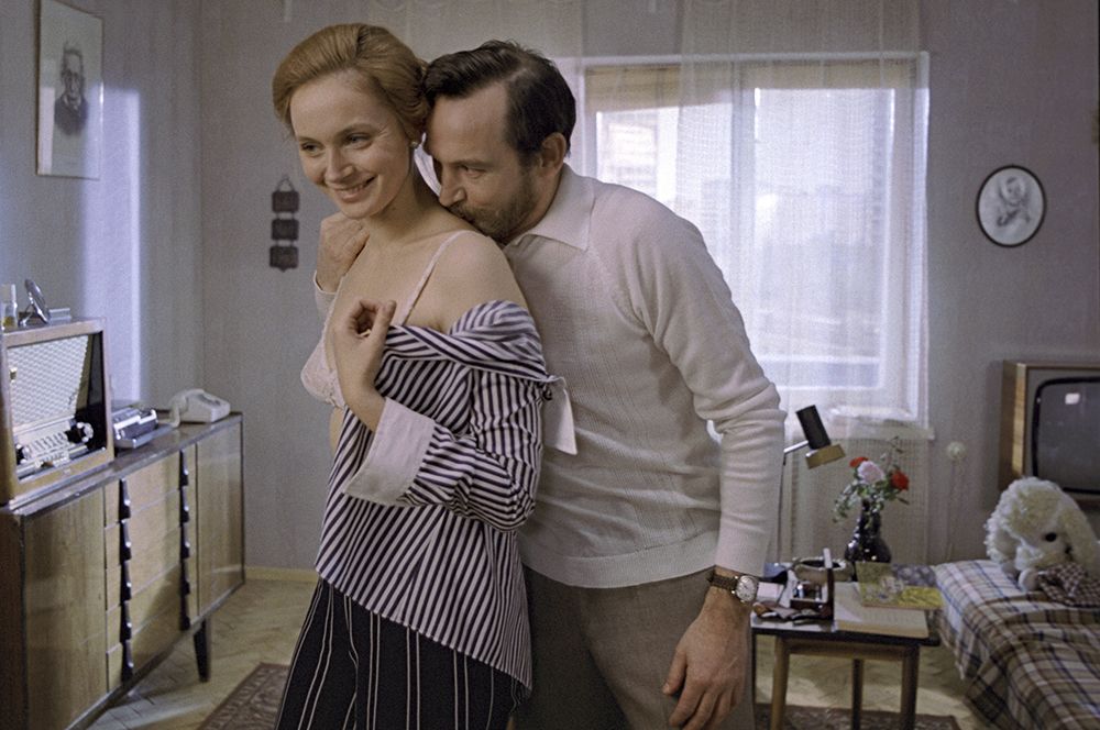 В фильме «Странная женщина», 1977 год.