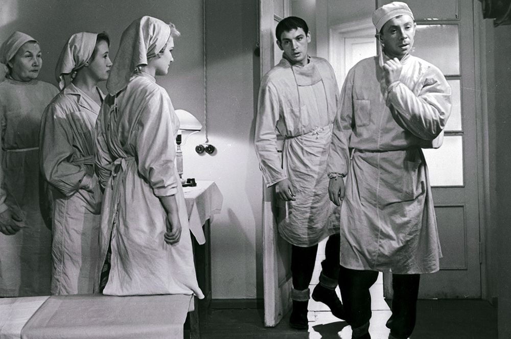 Василий Лановой в фильме «Коллеги», 1962 год.