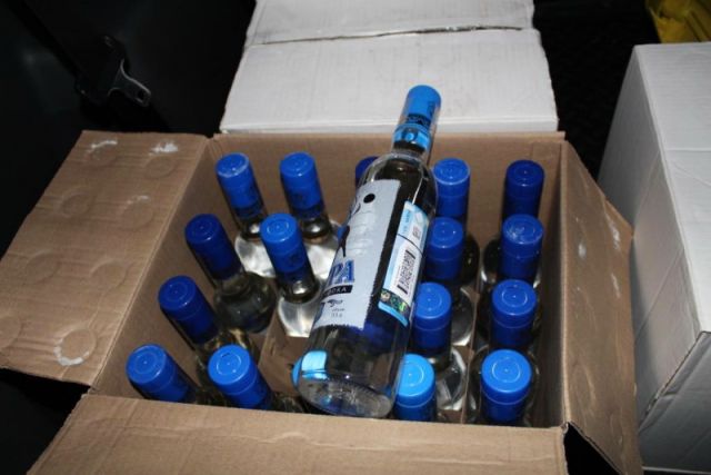 На Камчатке у коммерсантов изъяли 11 тысяч бутылок контрафактного алкоголя