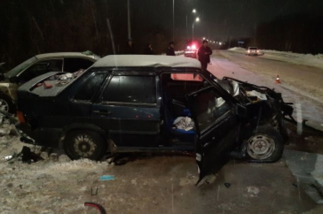 В ДТП на дороге в Бугуруслане пострадали два человека